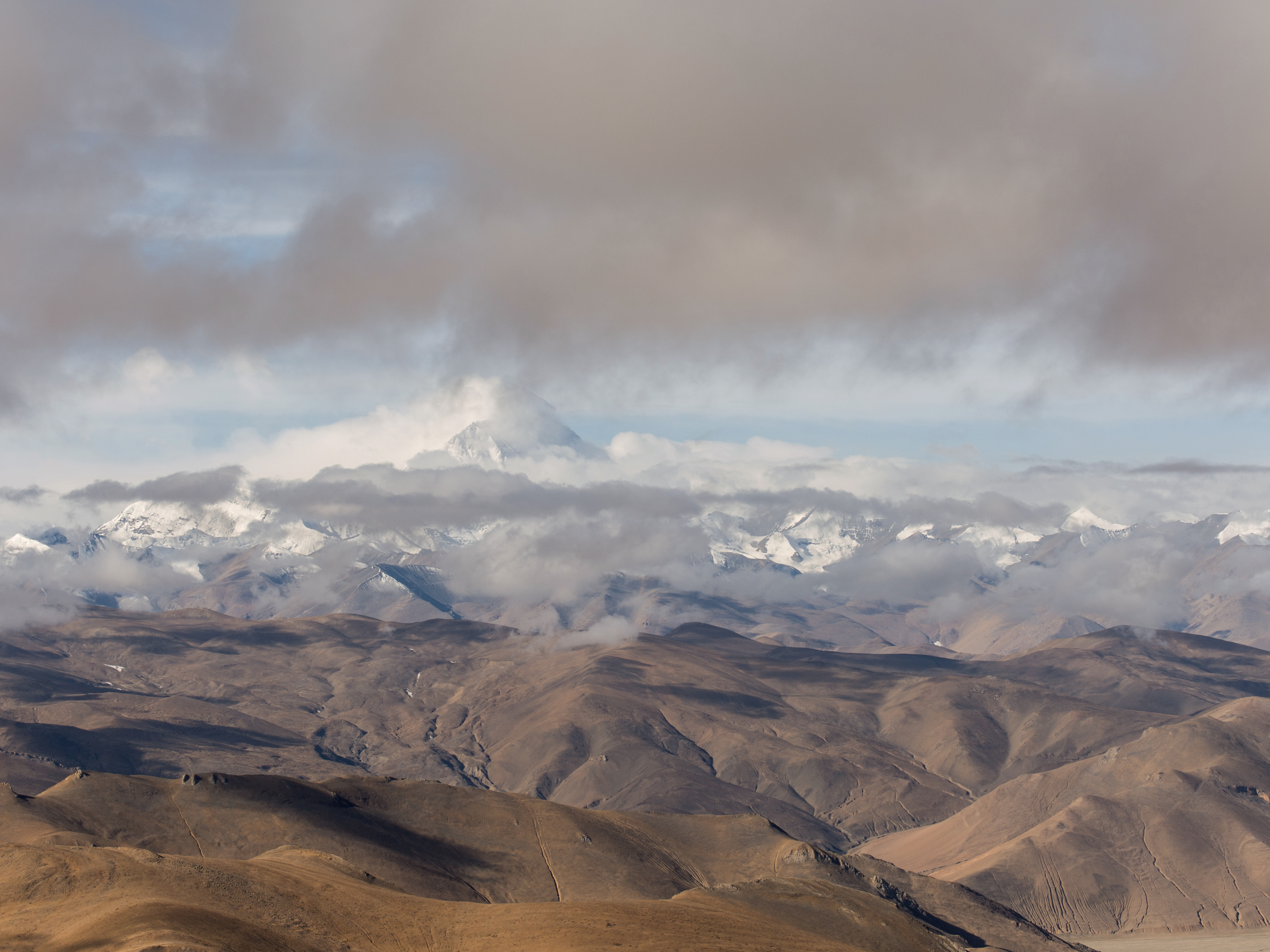 Gawula pass Himalaya Ranges view