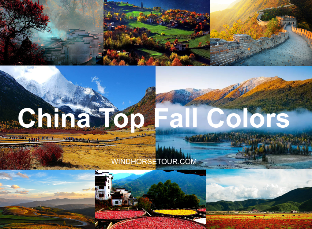 Top fall colors places in China