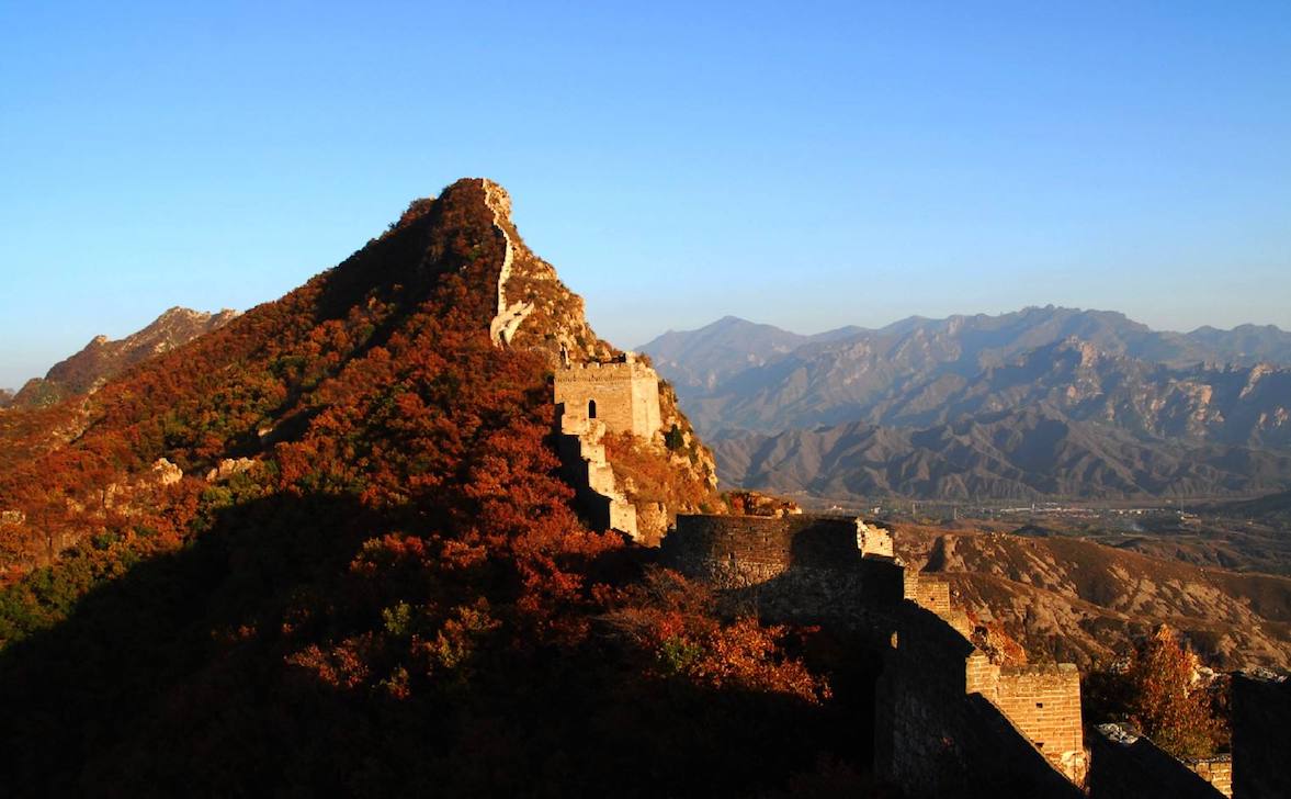Simatai Great Wall in Autumn
