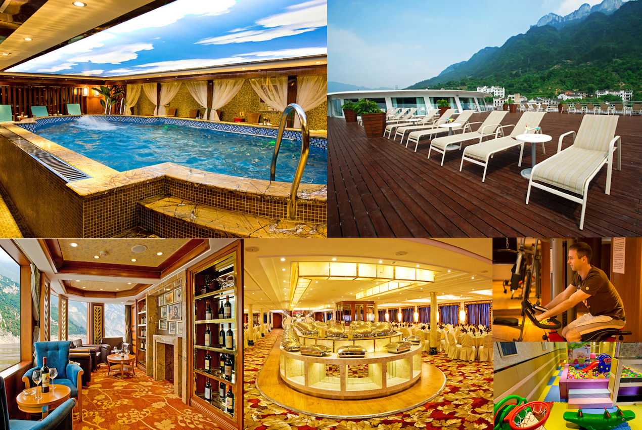 Yangtze river cruise facilities