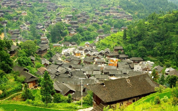 Kaijue miao village Kaili Guizhou