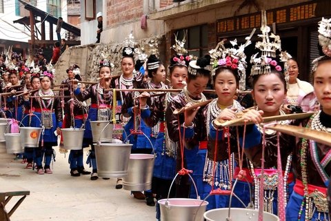 Girls at Lusheng festival