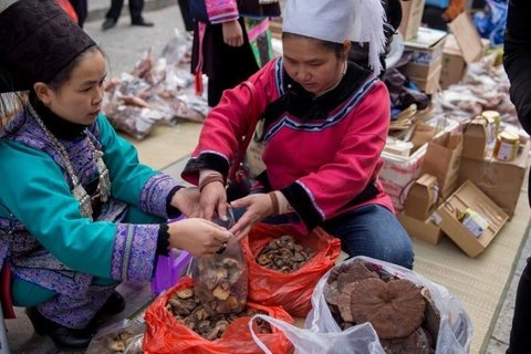 Rongjiang morning market